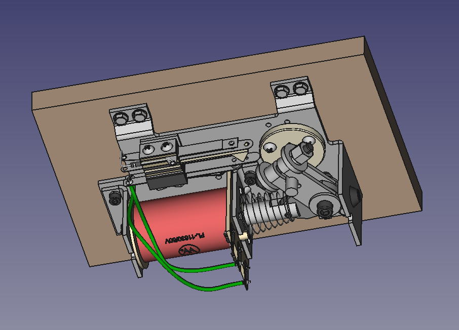 左弹球脚蹼组件